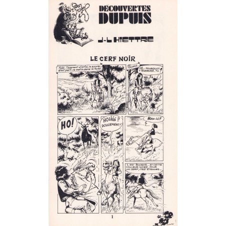 Découvertes Dupuis (2001) - Le cerf noir