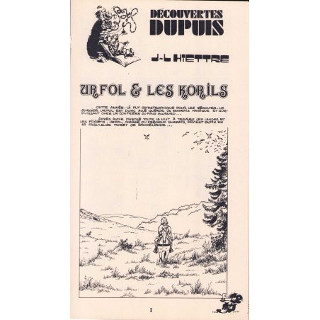 Découvertes Dupuis (1931) - Urfol et les Korils