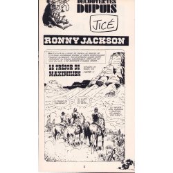 Découvertes Dupuis (2028) - Ronny Jackson (1) - Le trésor de Maximilien
