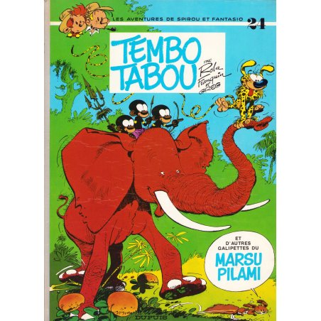 Spirou et Fantasio (24) + Marsupilami - Tembo Tabou