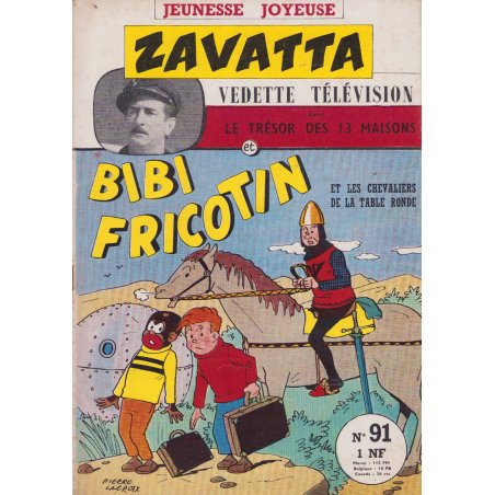 Bibi Fricotin (91) - Les chevaliers de la table ronde
