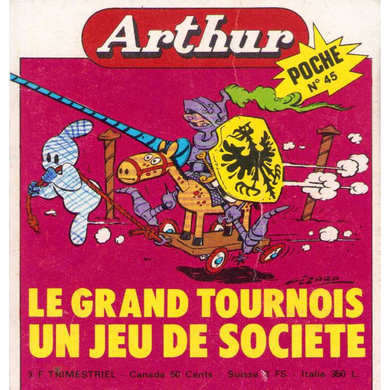 Arthur le fantôme poche (45) - Le grand tournoi des jeux