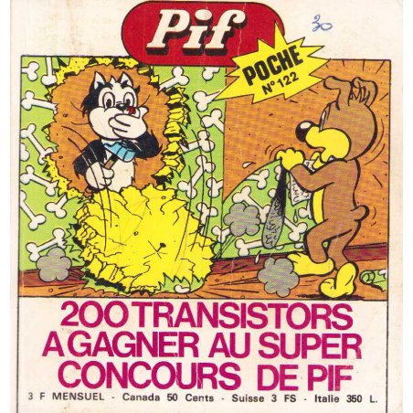 Pif poche (122) - 200 transistors à gagner