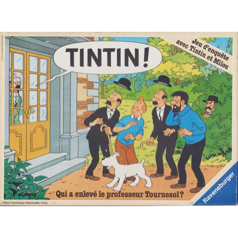 Tintin (Jeu) - Qui a enlevé le professeur Tournesol