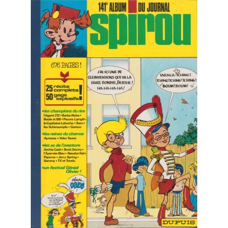 Spirou Recueil (141) - (1881 à 1994)