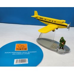 Tintin (HS) - Avion de Basil Bazaroff - L'oreille cassée