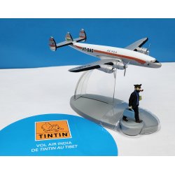 Tintin (HS) - Vol Air India - Tintin au Tibet