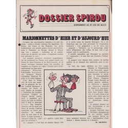 Dossier Spirou (1727) - Marionnettes d'hier et d'aujourd'hui