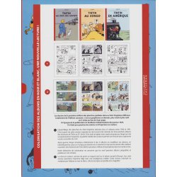 Tintin (1, 2 et 3) - Colorisation des albums noir et blanc