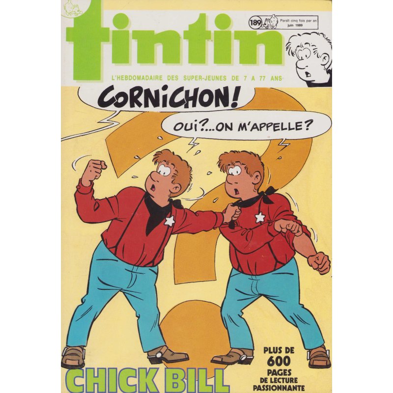 Recueil Tintin (189) - Tintin magazine