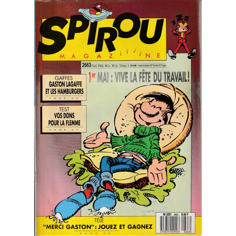 Spirou magazine (2663) - Gaston Lagaffe