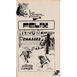 Les classiques Dupuis (1876) - Félix - Les chasses de Cabarez