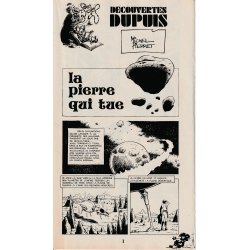 Découvertes Dupuis (1988) - La pierre qui tue (1)