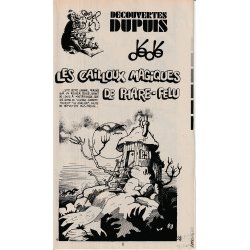 Découvertes Dupuis (1898) - Les cailloux magiques de phare-felu