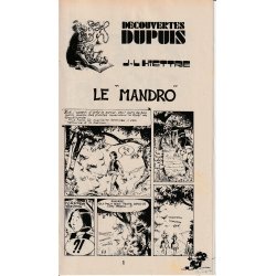 Découvertes Dupuis (1960) - Le Mandro