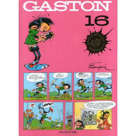 Gaston Lagaffe (16) - 40e anniversaire