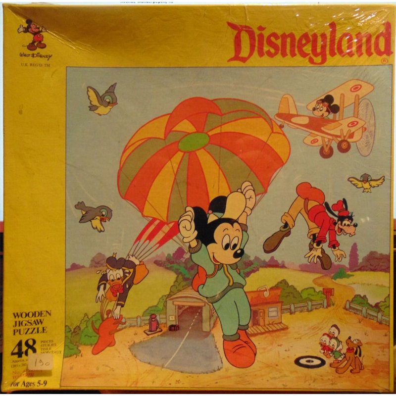 Puzzle - Disneyland (41) - Descente sur la terre