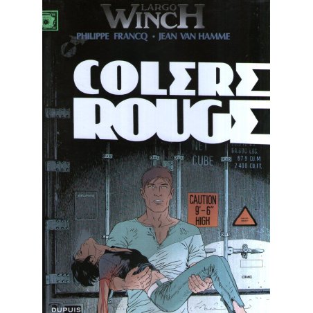 Largo Winch (18) - Colère rouge