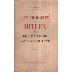 Les mémoires de Hitler et le programme national socialiste